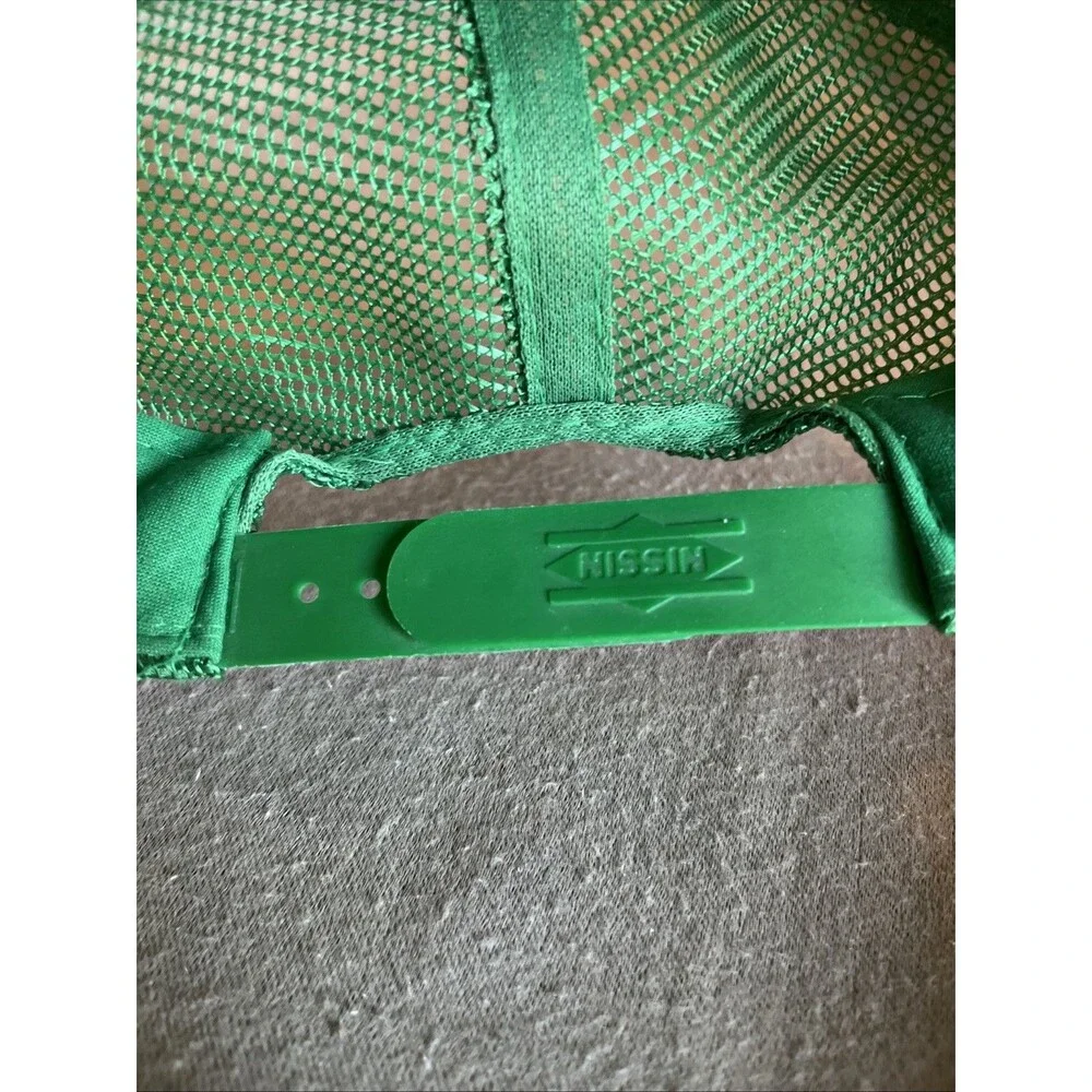 VTG NOS Nissin Rope Snapback Trucker Hat Cap Full Foam Premium Green Diesel